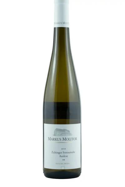 Zeltinger Sonnenuhr Riesling Auslese ** Weisse Kapsel