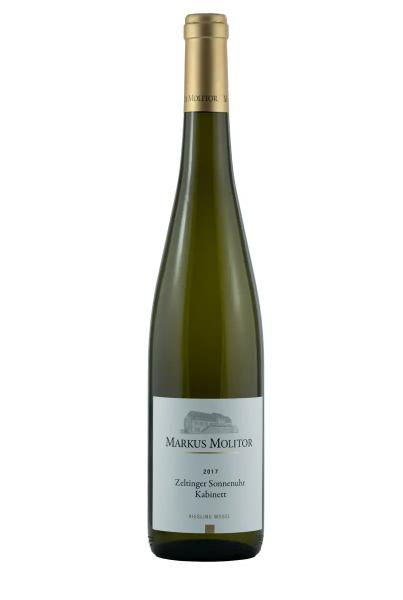 Zeltinger Sonnenuhr Riesling Kabinett goldene Kapsel (fruchtsüss)